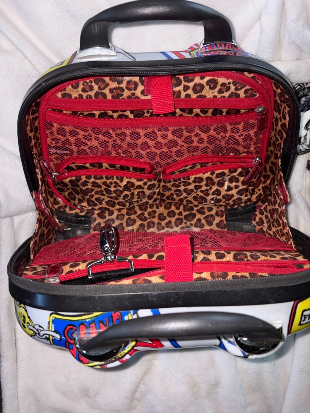 Brighton Travel Cosmestic Hardcase GUC - Picture 5 of 13